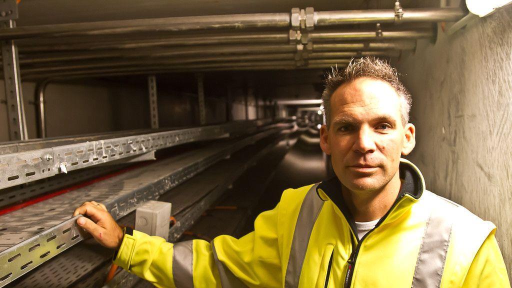 Feinschliff an der Baustelle im Lieferinger Tunnel