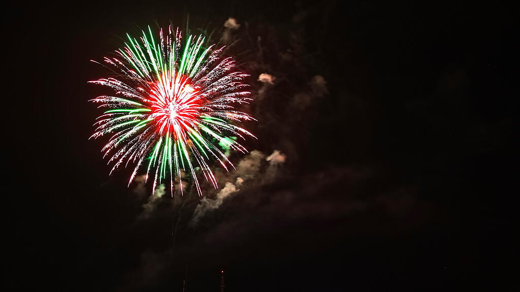 Dult-Feuerwerk 2025 II