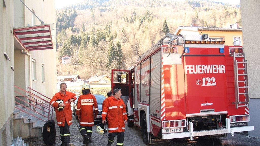 Brand in Bischofshofen