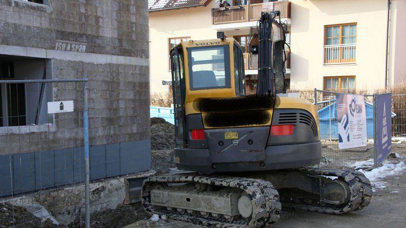 Die Gasleitung wurde bei Baggerarbeiten komplett auseinander gereissen.