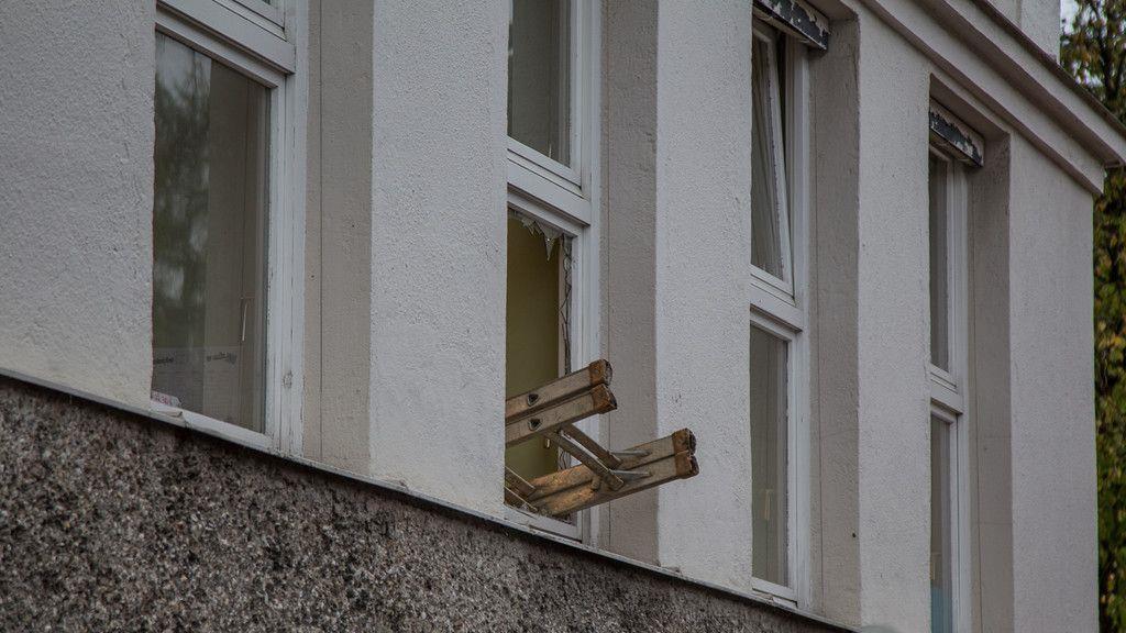 Volksschule Gnigl verwüstet
