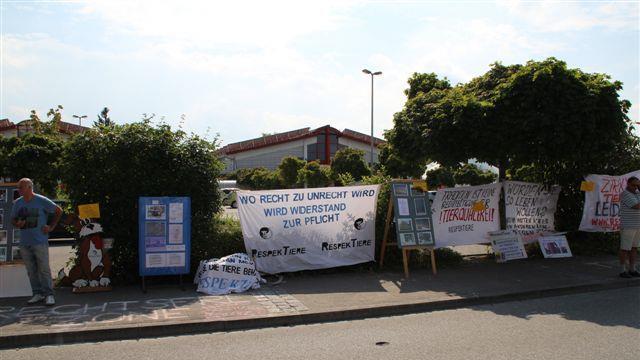Demo gegen Circus Luna