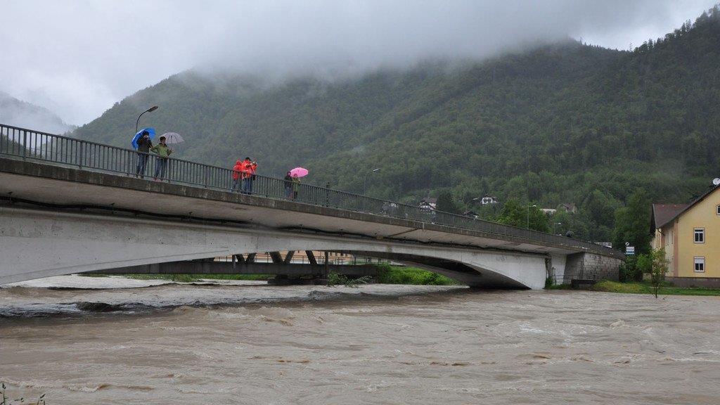 Hochwasser in Ebensee, I
