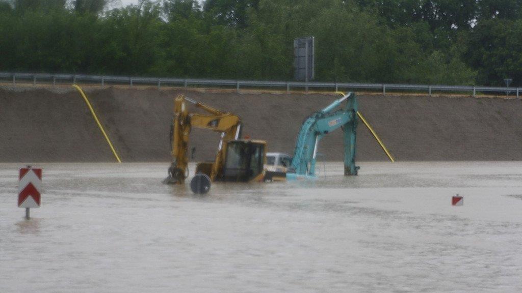 Hochwasser in Freilassing, II