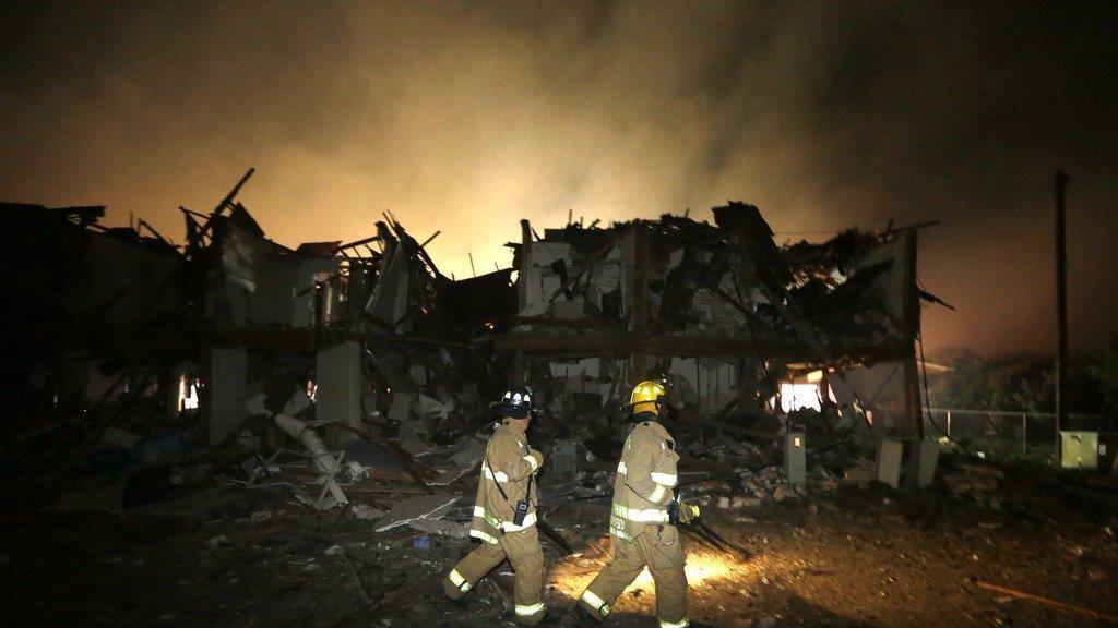 Tote bei Explosion in Düngerfabrik in Texas