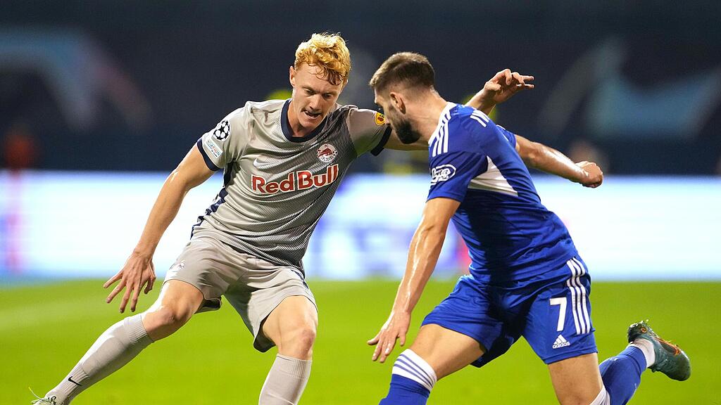 Champions League, Dinamo Zagreb, Salzburg, Nicolas Seiwald