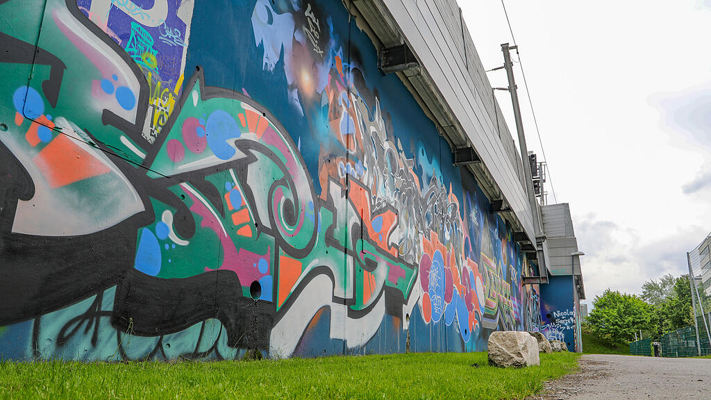 Graffiti in der Stadt Salzburg
