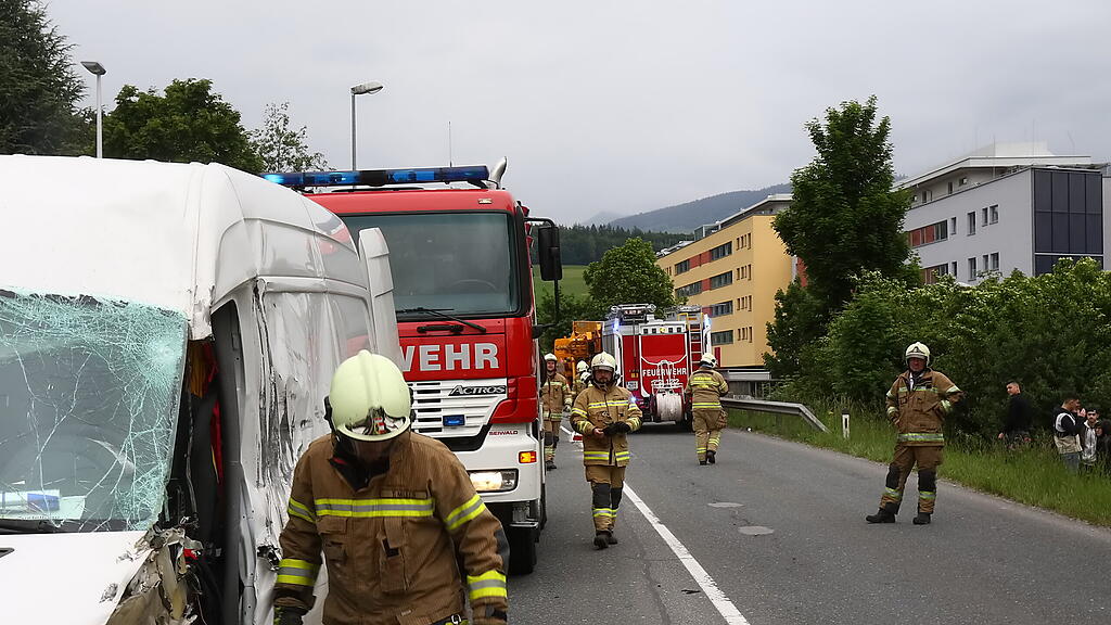 Unfall, Hallein