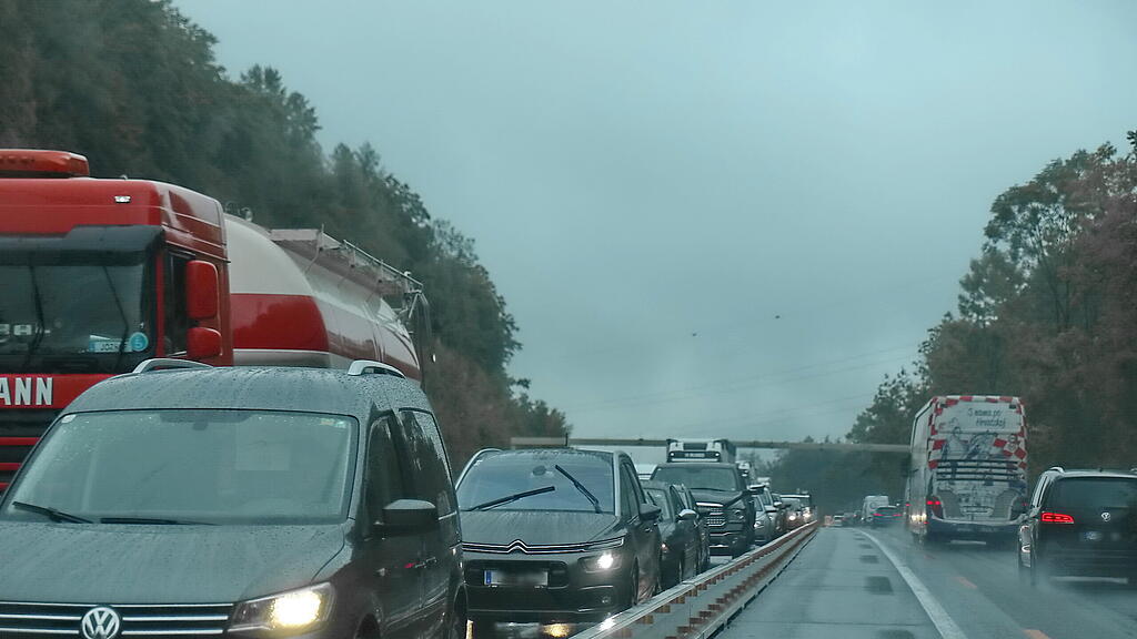 A10, Unfall, Hallein