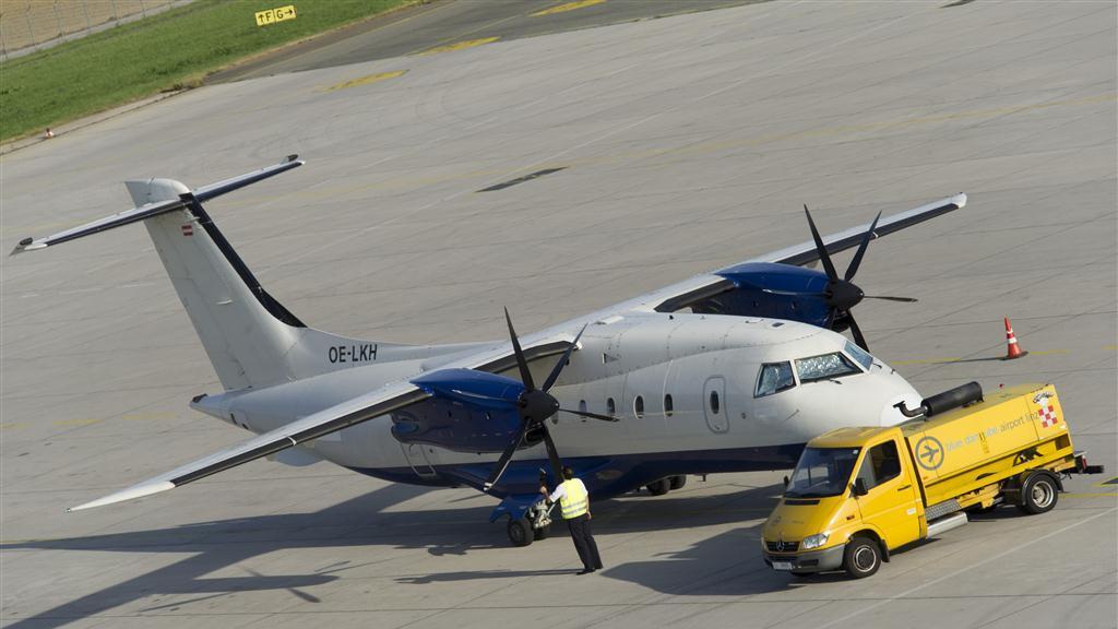 Flugzeug notgelandet