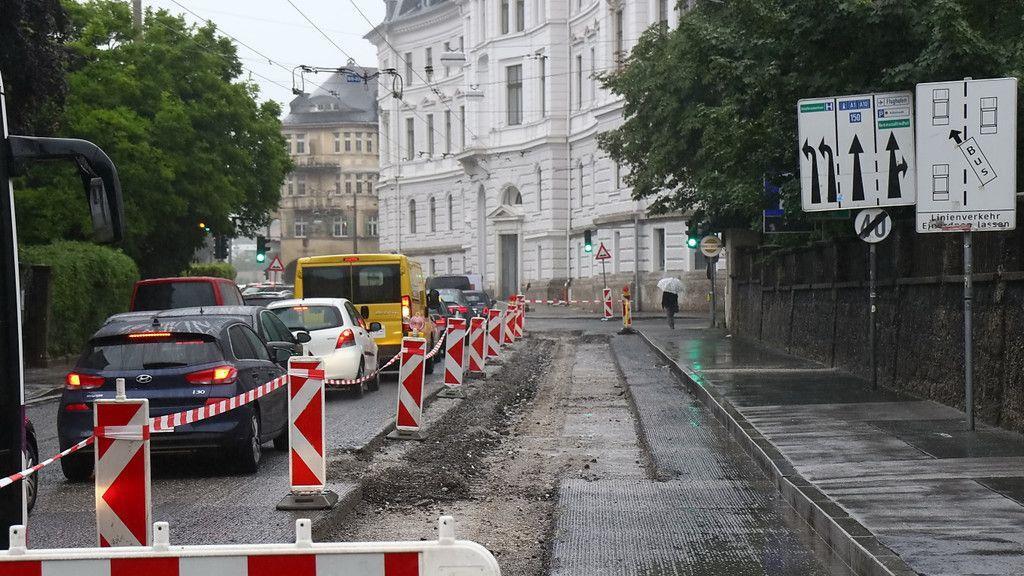 Baustelle am Rudolfskai wird zum Nadelöhr