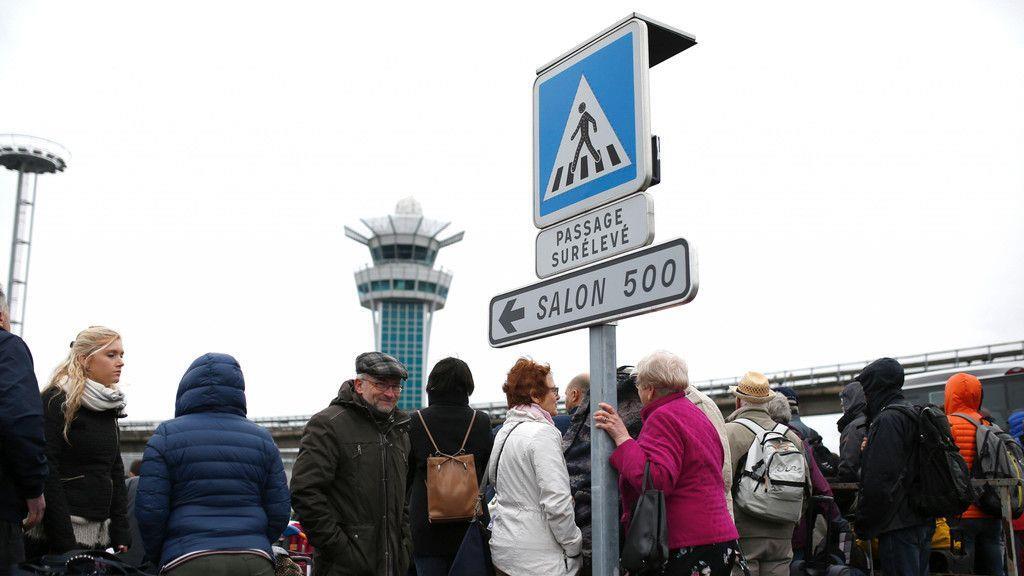 Die Situation in Paris-Orly