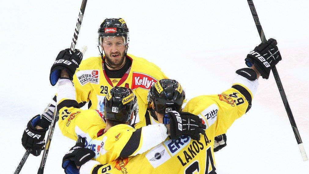 Vienna Capitals auf dem Eis