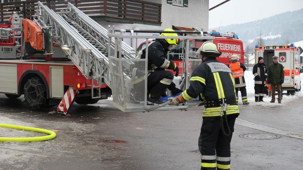 Bilder der Übung in Ruhpolding