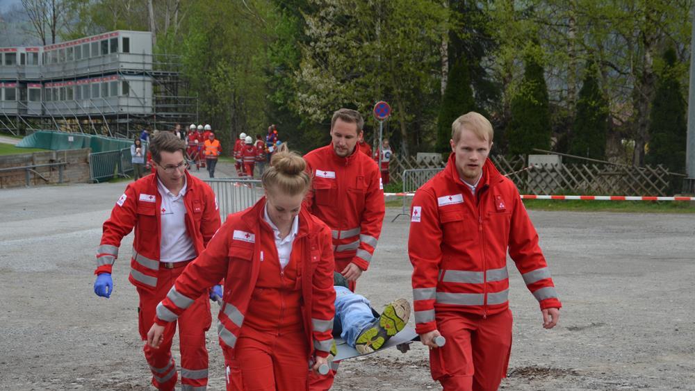 Bischofshofen: Rotes Kreuz probt den Ernstfall