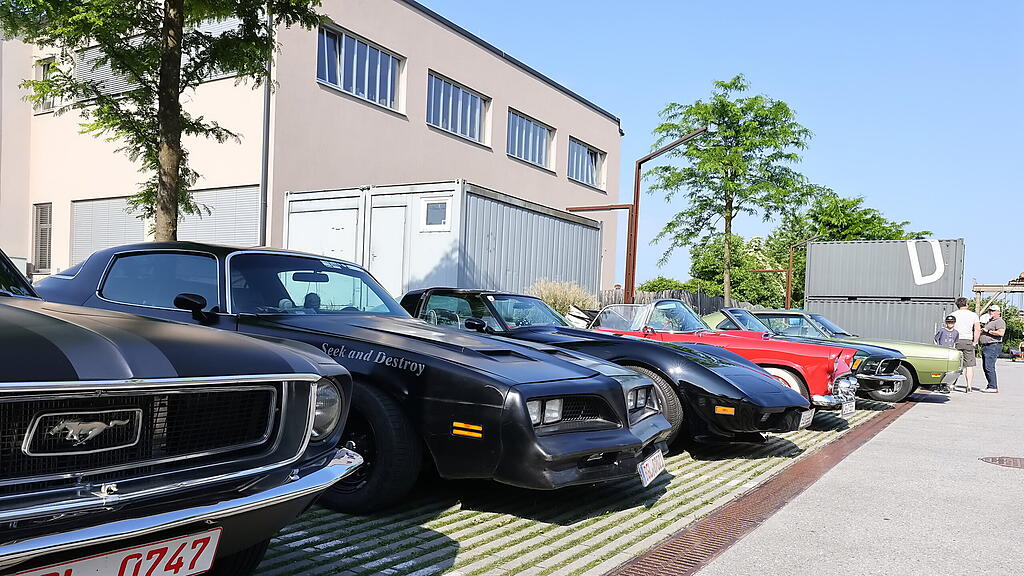 US Car Meeting, Panzerhalle