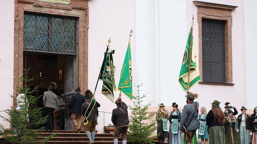 Jägerwallfahrt und Fahnenweihe des Salzburger Jagdschutzverbandes