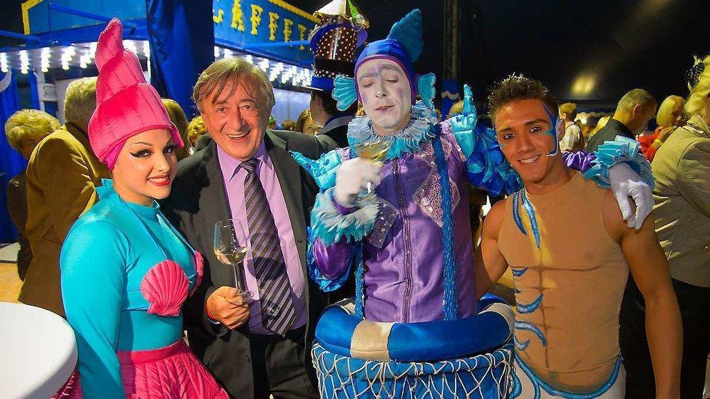 Richard Lugner wird 80: Geburtstagfeier im Circo Acquatico