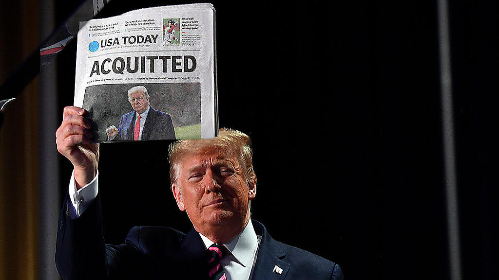 Beim ersten Mal wurde Trump freigesprochen