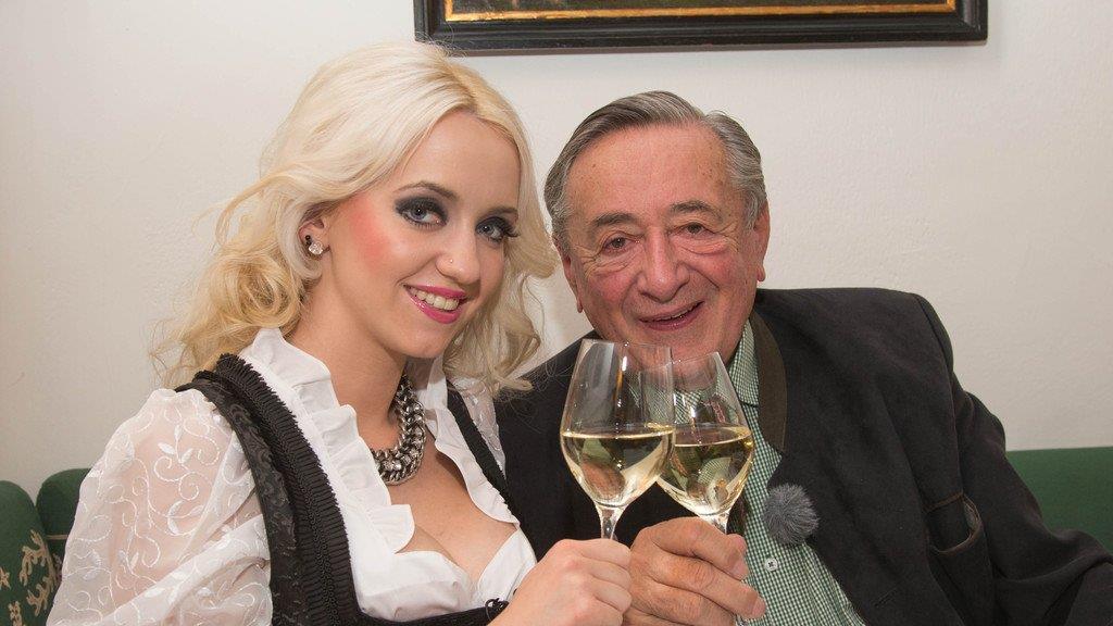 Lugner und Spatzi in Salzburg