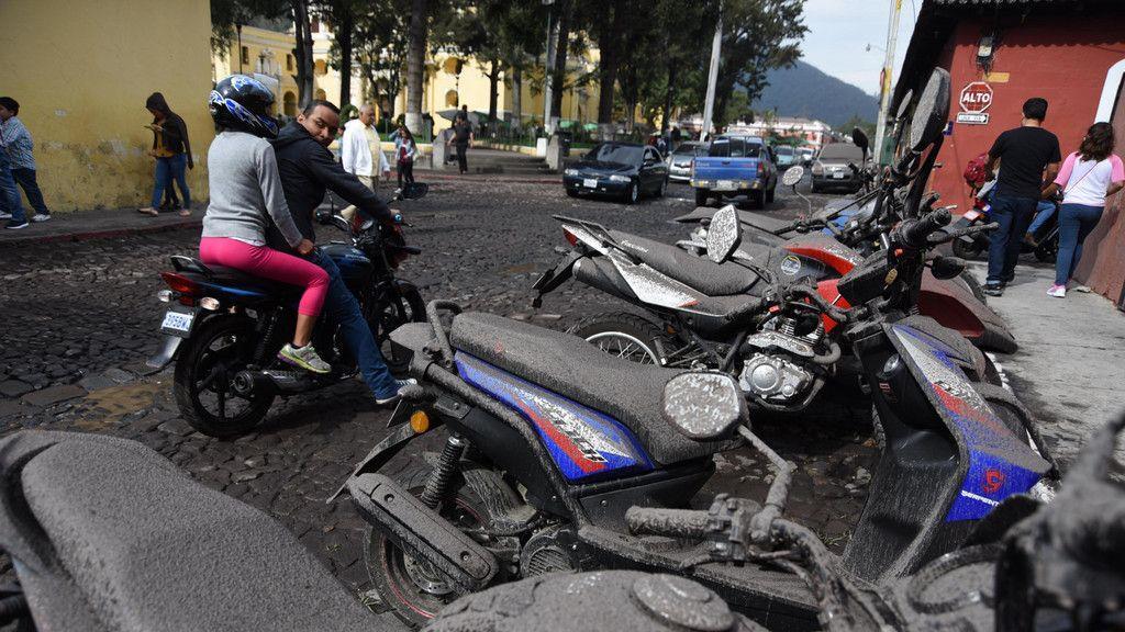 Feuervulkan in Guatemala ausgebrochen