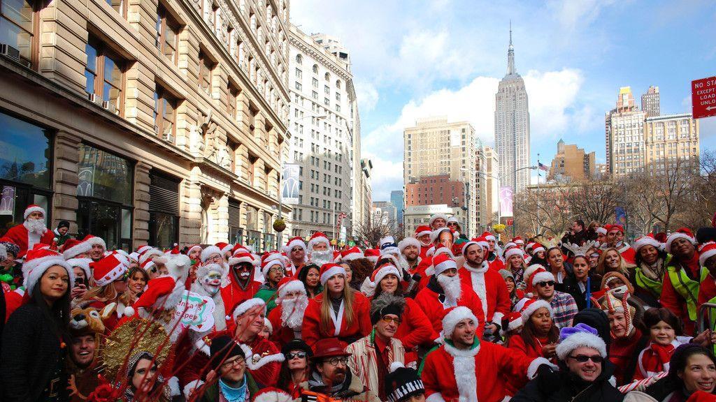 Santacon 2016: Eindrücke aus zahlreichen Städten