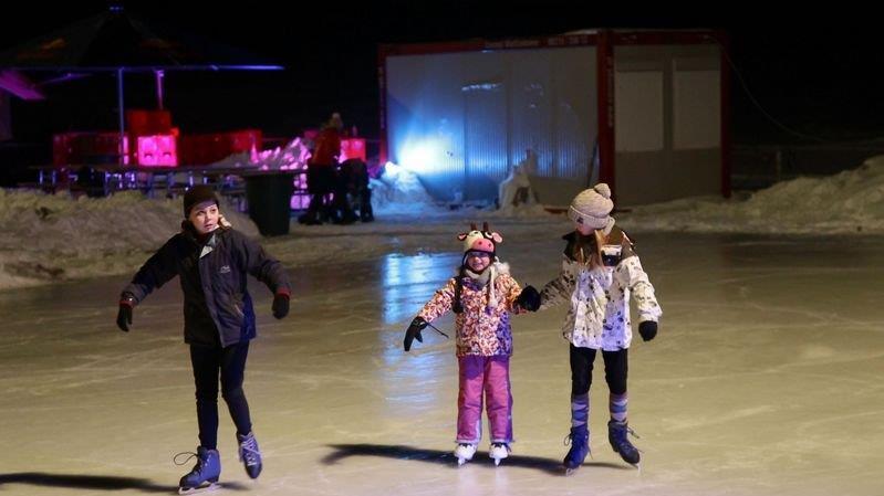 Größter Eislaufplatz in Seekirchen
