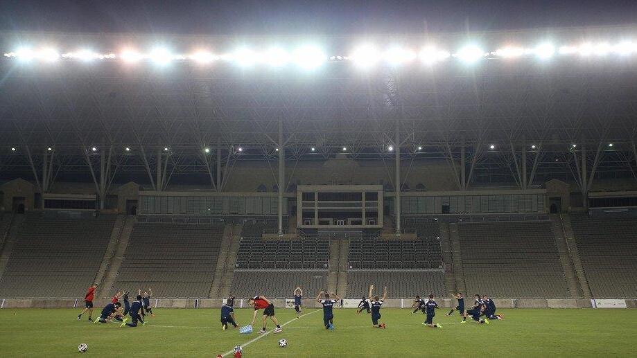 Abschlusstraining in Baku
