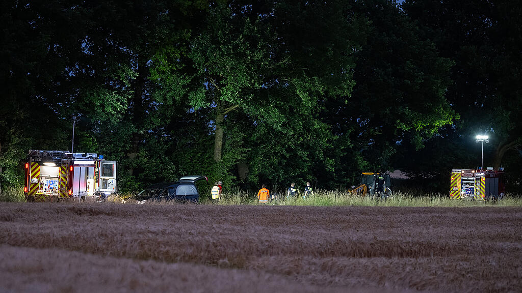 Radlader Unfall Toppenstedt