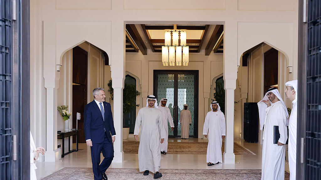 Nehammer-Besuch in Abu Dhabi