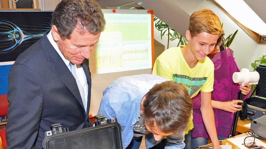 Schüler erforschen Sonnenstürme