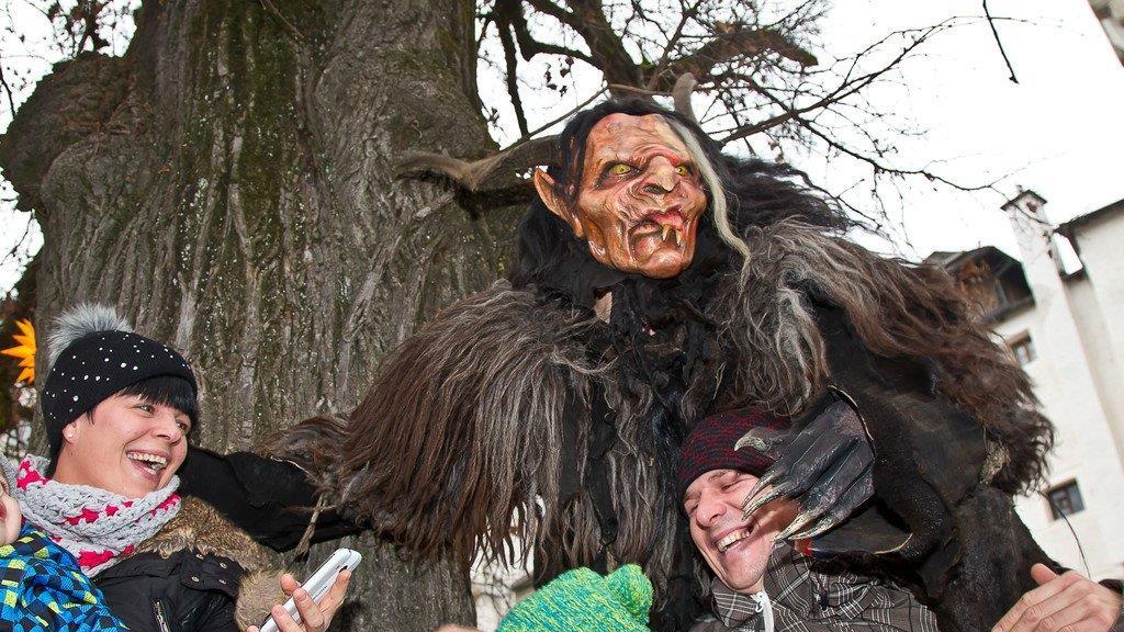 Krampuslauf auf Festung Salzburg