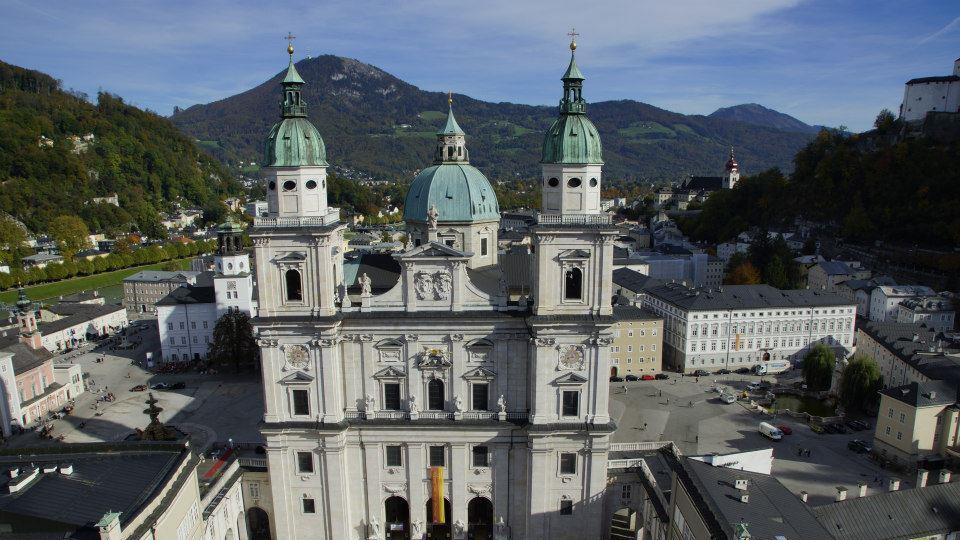 Salzburg aus der Luft