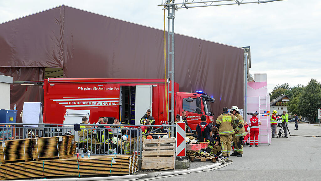 Gro\u00dfbrand Schlachthof Bergheim II