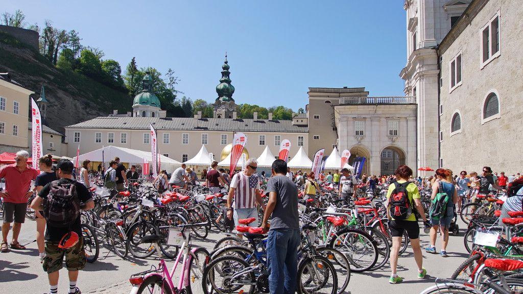 "Radfrühling" in der Stadt Salzburg II
