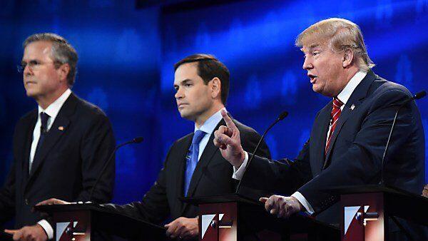 Trump wandte sich wieder aggressiv gegen das Establishment