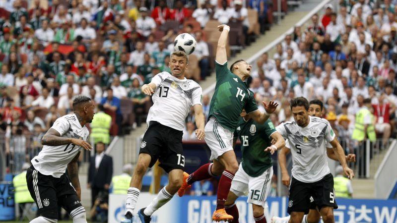 Fußball-WM: Deutschland - Mexiko 0:1