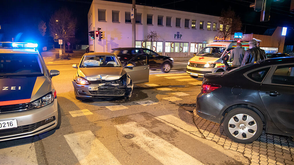 Unfall Münchner Bundesstraße