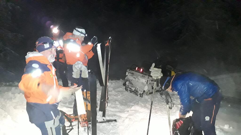 Bergrettung, Forstau, Snowboard,