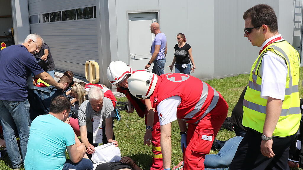 EInsatzübung, Salzburg Airport