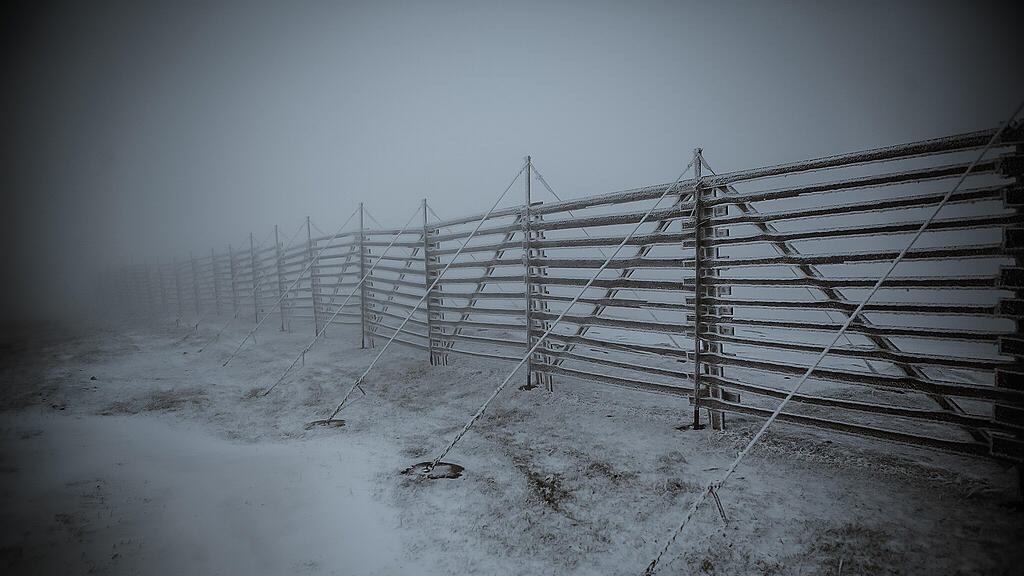 Schnee am Gaisberg