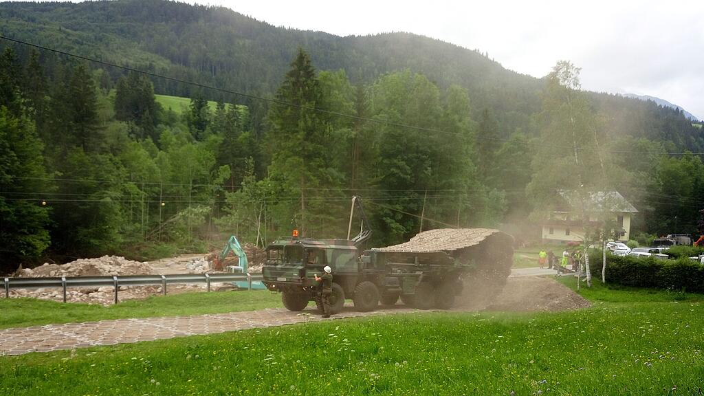 Bundesheer-Einsatz in Rußbach