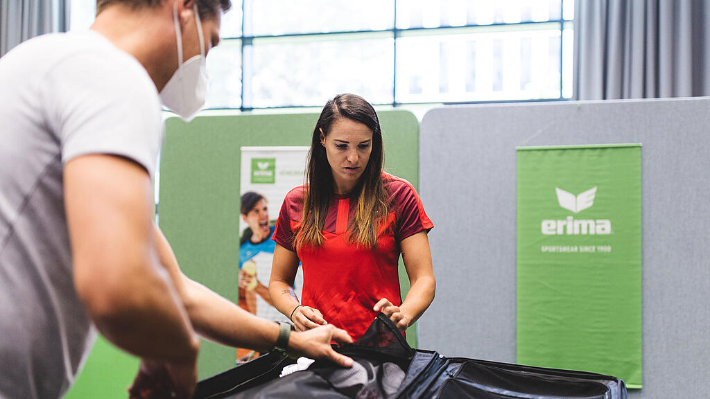 Alisa Buchinger Fahenträgerin bei World Games