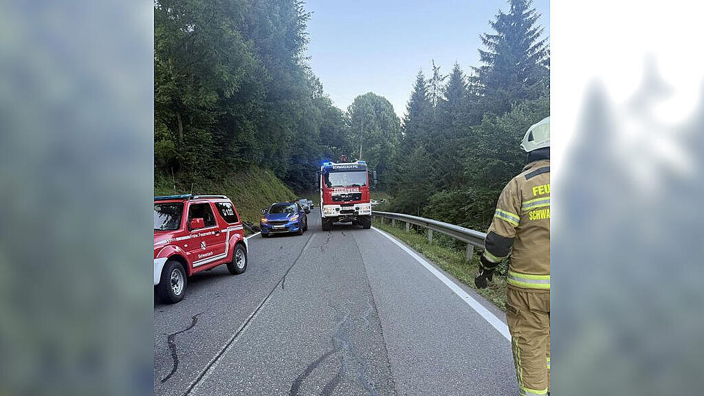 Motorradunfall Goldegger Landesstraße