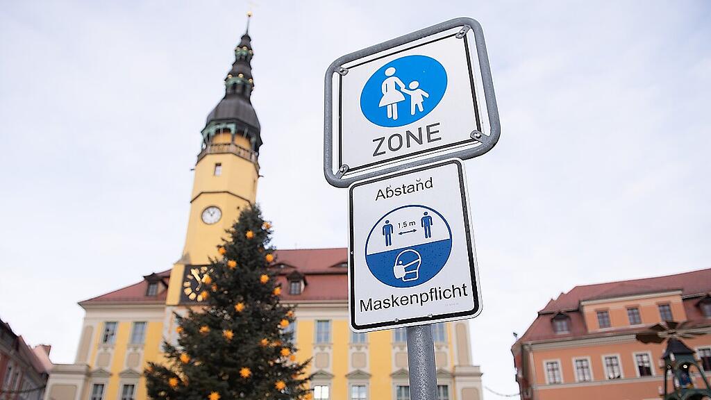 In Sachsen ist die Sieben-Tage-Inzidenz am höchsten
