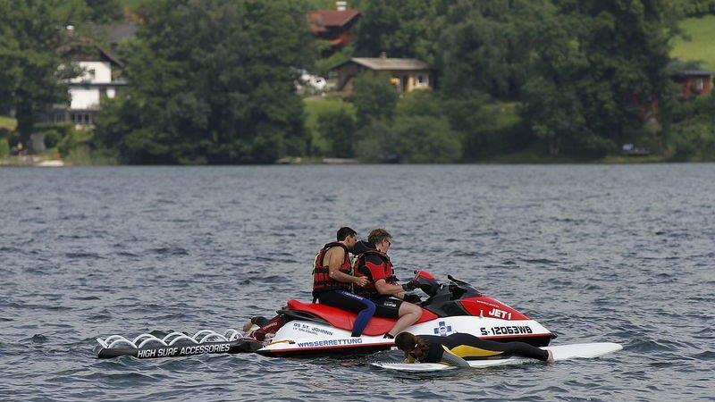 Drachenboot-Action am Mattsee