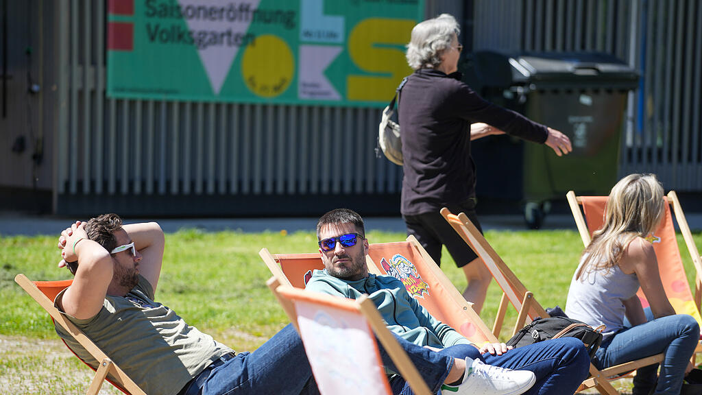 Er\u00f6ffnung Volksgartenfest 2024