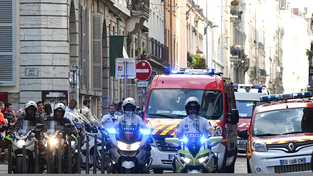 Lyon, Frankreich, Explosion, Terror