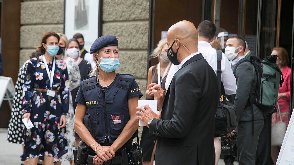 Festspiele, Van der Bellen, Rabl-Stadler, Crepaz