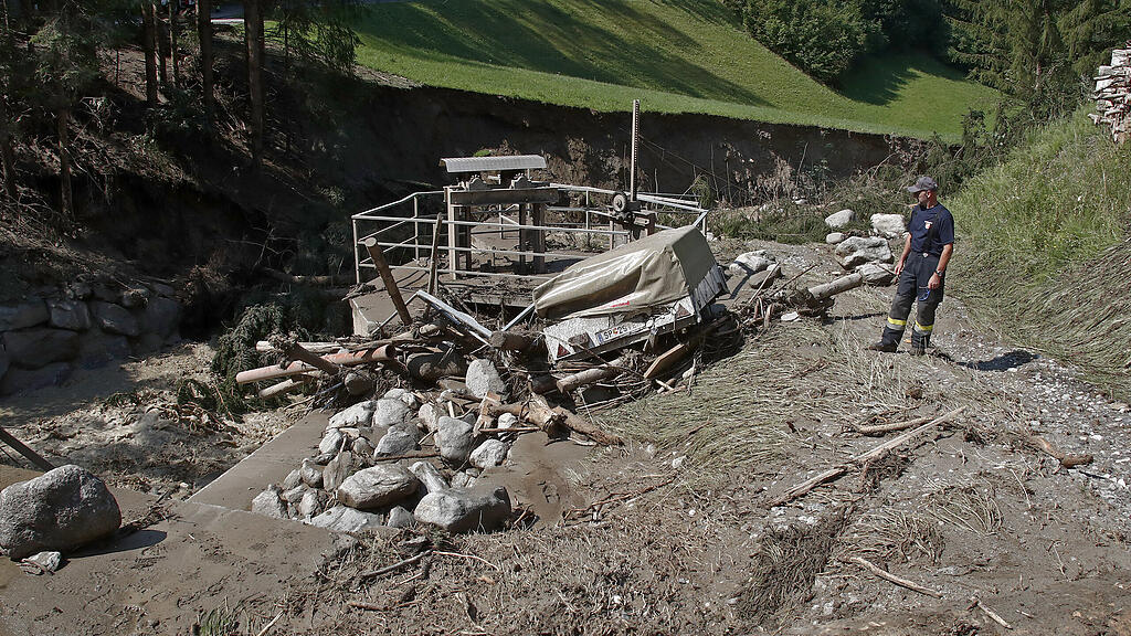 Unwetter, K\u00e4rnten, Spittal an der Drau